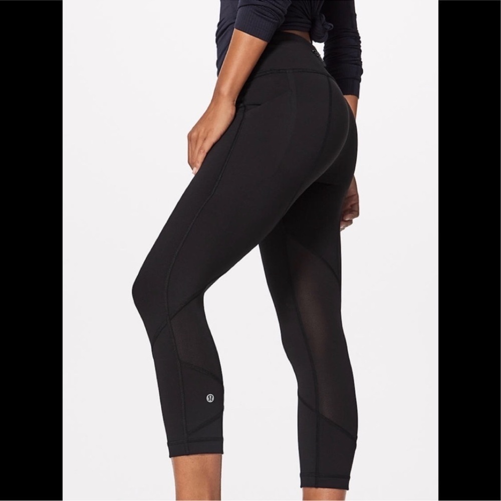 Lululemon Speed Up Crop 21” W6AL7S Leggings Medium-Rise Workout Yoga